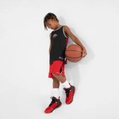 CHAUSSURES DE BASKETBALL ENFANT CONFIRME - SS500H ROUGE 14 CHAUSSURES DE BASKETBALL ENFANT CONFIRME - SS500H ROUGE -Balle Jeux Vêtements Magasin chaussures de basketball enfant confirme ss500h rouge 4