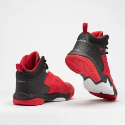 CHAUSSURES DE BASKETBALL ENFANT CONFIRME - SS500H ROUGE 16 CHAUSSURES DE BASKETBALL ENFANT CONFIRME - SS500H ROUGE -Balle Jeux Vêtements Magasin chaussures de basketball enfant confirme ss500h rouge 6