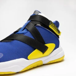 CHAUSSURES DE BASKETBALL ENFANT - EASY X BLEU JAUNE 11 CHAUSSURES DE BASKETBALL ENFANT - EASY X BLEU JAUNE -Balle Jeux Vêtements Magasin chaussures de basketball enfant easy x bleu jaune 3