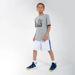 CHAUSSURES DE BASKETBALL ENFANT - EASY X BLEU JAUNE 13 CHAUSSURES DE BASKETBALL ENFANT - EASY X BLEU JAUNE -Balle Jeux Vêtements Magasin chaussures de basketball enfant easy x bleu jaune 5
