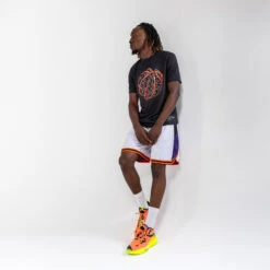 CHAUSSURES DE BASKETBALL HOMME/FEMME - SE500 MID ROSE JAUNE -Balle Jeux Vêtements Magasin chaussures de basketball hommefemme se500 mid rose jaune 6