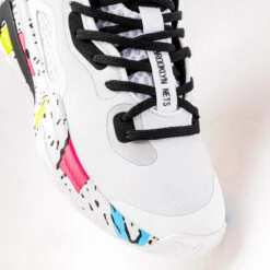 Chaussures De Basketball NBA Brooklyn Nets Enfant - SE900 MINI ME Blanc -Balle Jeux Vêtements Magasin chaussures de basketball nba brooklyn nets enfant se900 mini me blanc 3