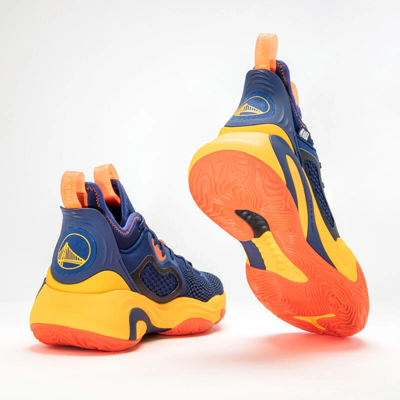 CHAUSSURES DE BASKETBALL NBA GOLDEN STATE WARRIORS HOMME/FEMME - SE900 BLEU 3 CHAUSSURES DE BASKETBALL NBA GOLDEN STATE WARRIORS HOMME/FEMME - SE900 BLEU – Image 3
