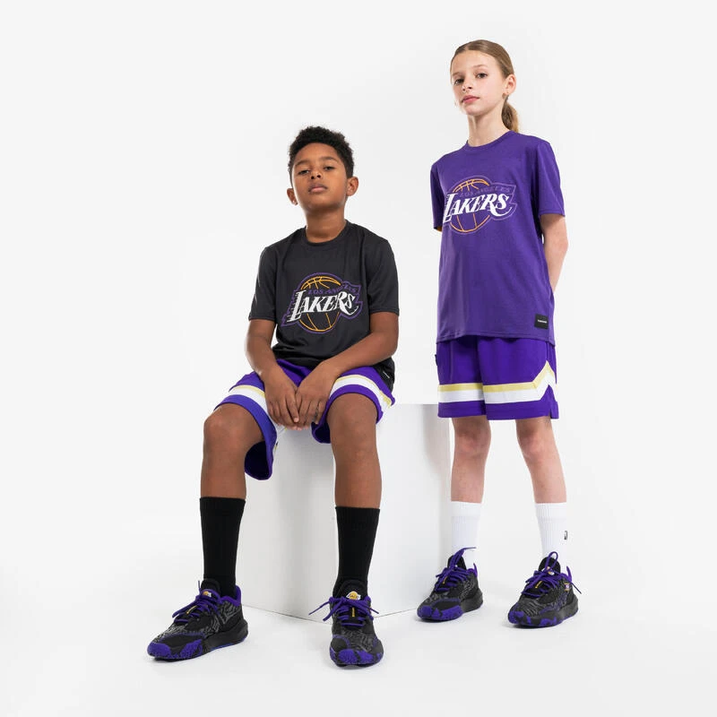Chaussures De Basketball NBA Lakers Enfant - FAST 900 LOW-1 Noir 2 Chaussures De Basketball NBA Lakers Enfant - FAST 900 LOW-1 Noir – Image 2