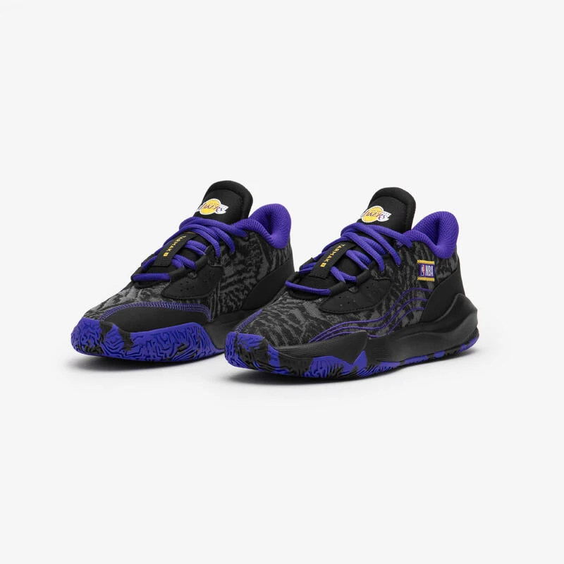 Chaussures De Basketball NBA Lakers Enfant - FAST 900 LOW-1 Noir 5 Chaussures De Basketball NBA Lakers Enfant - FAST 900 LOW-1 Noir – Image 5