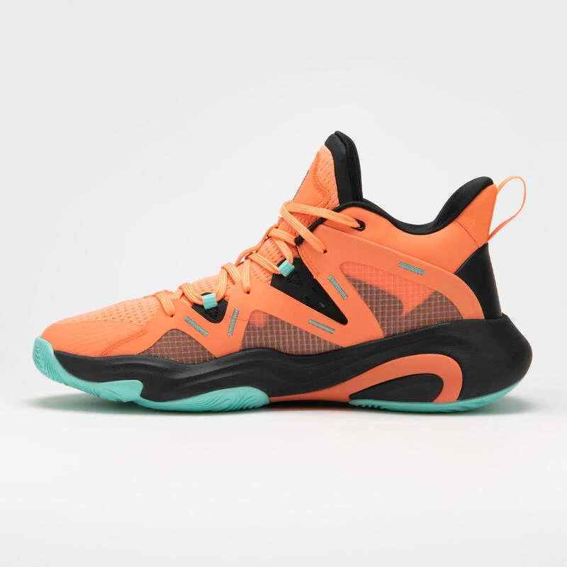 CHAUSSURES DE BASKETBALL NEW YORK KNICKS HOMME/FEMME - 900 NBA MID-3 ORANGE 2 CHAUSSURES DE BASKETBALL NEW YORK KNICKS HOMME/FEMME - 900 NBA MID-3 ORANGE – Image 2