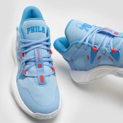 CHAUSSURES DE BASKETBALL PHILADELPHIA SIXERS ENFANT - 900 NBA MID-3 JR BLEU -Balle Jeux Vêtements Magasin chaussures de basketball philadelphia sixers enfant 900 nba mid 3 jr bleu 3