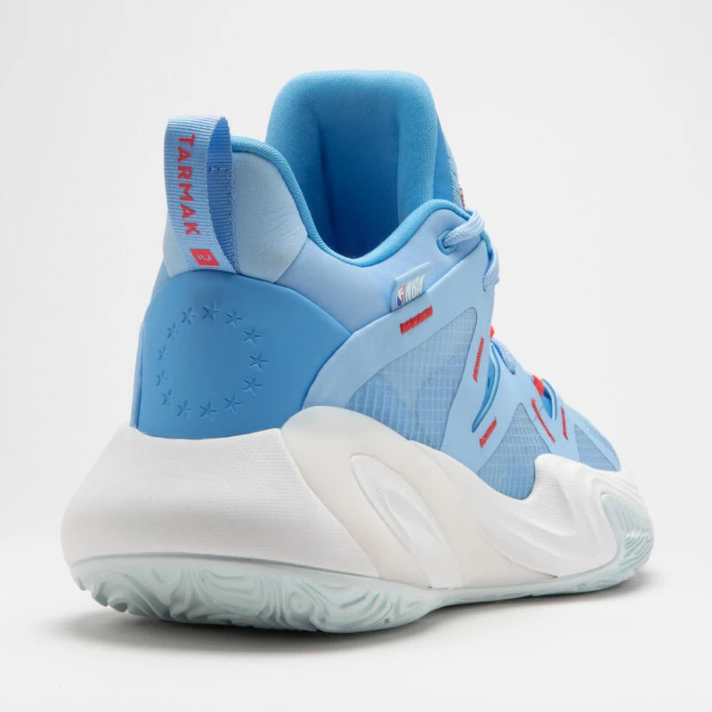 CHAUSSURES DE BASKETBALL PHILADELPHIA SIXERS HOMME/FEMME - 900 NBA MID-3 BLEU 5 CHAUSSURES DE BASKETBALL PHILADELPHIA SIXERS HOMME/FEMME - 900 NBA MID-3 BLEU – Image 5