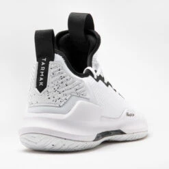 CHAUSSURES DE BASKETBALL TIGE BASSE HOMME/FEMME - FAST 500 BLANC NOIR 11 CHAUSSURES DE BASKETBALL TIGE BASSE HOMME/FEMME - FAST 500 BLANC NOIR -Balle Jeux Vêtements Magasin chaussures de basketball tige basse hommefemme fast 500 blanc noir 3