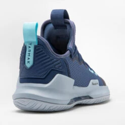 CHAUSSURES DE BASKETBALL TIGE BASSE HOMME/FEMME - FAST 500 MARINE BLEU CLAIR -Balle Jeux Vêtements Magasin chaussures de basketball tige basse hommefemme fast 500 marine bleu clair 4