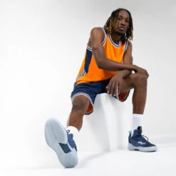 CHAUSSURES DE BASKETBALL TIGE BASSE HOMME/FEMME - FAST 500 MARINE BLEU CLAIR -Balle Jeux Vêtements Magasin chaussures de basketball tige basse hommefemme fast 500 marine bleu clair 6