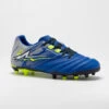 CHAUSSURES DE RUGBY MOULÉES TERRAIN SEC R500 ENFANT Bleu Indigo