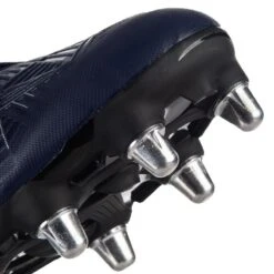 Chaussures De Rugby Terrains Gras 8 Crampons Density R500 SG Bleue Jaune -Balle Jeux Vêtements Magasin chaussures de rugby terrains gras 8 crampons density r500 sg bleue jaune 3