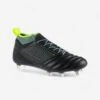 CHAUSSURES DE RUGBY VISSÉES TERRAIN GRAS IMPACT R900 8 Crampons HOMME NOIRE