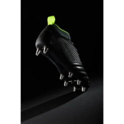 CHAUSSURES DE RUGBY VISSÉES TERRAIN GRAS IMPACT R900 8 Crampons HOMME NOIRE -Balle Jeux Vêtements Magasin chaussures de rugby vissees terrain gras impact r900 8 crampons homme noire 4