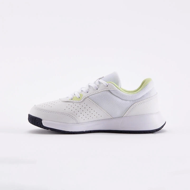 Artengo Chaussures De Tennis à Lacets Enfant - Essentiel Blanc Jaune 8 Artengo Chaussures De Tennis à Lacets Enfant - Essentiel Blanc Jaune – Image 8