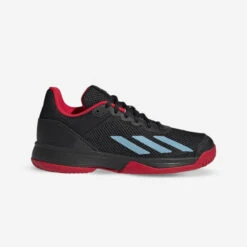 ADIDAS CHAUSSURES DE TENNIS ENFANT COURTFLASH MULTICOURT NOIR