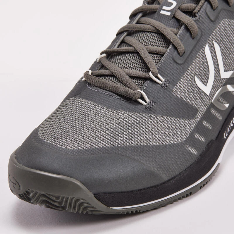 Chaussures De Tennis Homme Terre Battue- Artengo FAST Kaki Noir 7 Chaussures De Tennis Homme Terre Battue- Artengo FAST Kaki Noir – Image 7