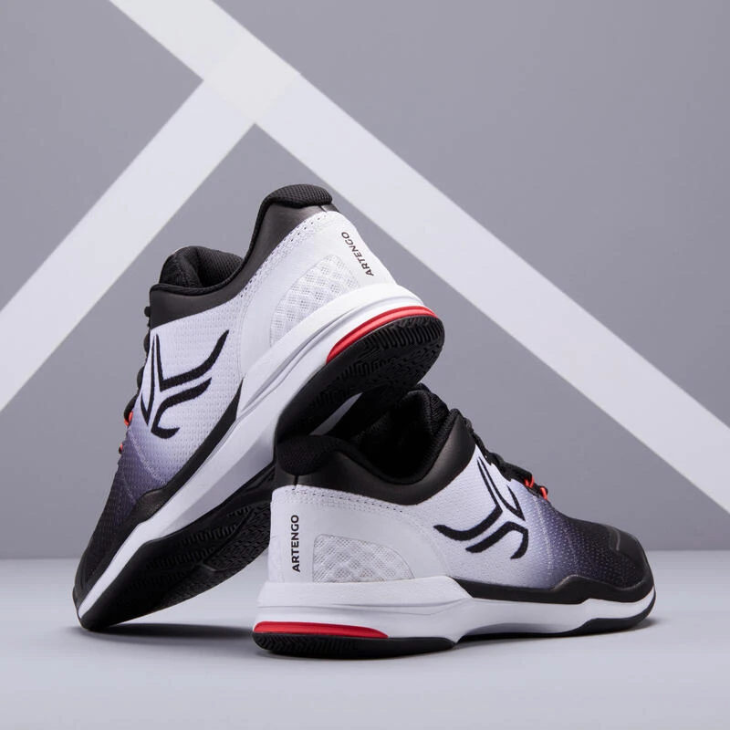 Artengo CHAUSSURES DE TENNIS HOMME TS590 NOIR BLANC MULTI COURT 7 Artengo CHAUSSURES DE TENNIS HOMME TS590 NOIR BLANC MULTI COURT – Image 7