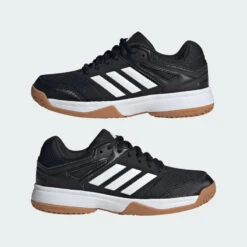 Chaussures Indoor Enfant - Adidas Speedcourt Jr Noir -Balle Jeux Vêtements Magasin chaussures indoor enfant adidas speedcourt jr noir 4