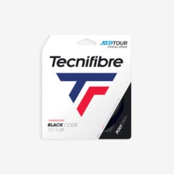 TECNIFIBRE CORDAGE DE TENNIS MONOFILAMENT BLACK CODE 1.24mm NOIR