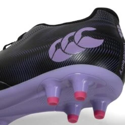 CRAMPONS RUGBY MOULES PHOENIX GENESIS TEAM FG NOIR/VIOLET - CANTERBURY -Balle Jeux Vêtements Magasin crampons rugby moules phoenix genesis team fg noirviolet canterbury 5