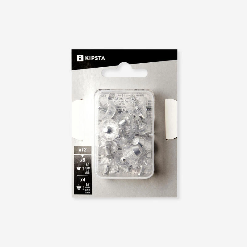 Kipsta Crampons Vissés Universels De Football Transparents En Aluminium 13-15mm 1 Kipsta Crampons Vissés Universels De Football Transparents En Aluminium 13-15mm