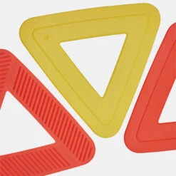 Kipsta DISQUE PLAT X12 ORANGE/JAUNE -Balle Jeux Vêtements Magasin disque plat x12 orangejaune 2