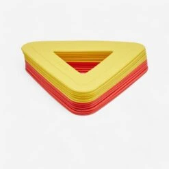 Kipsta DISQUE PLAT X12 ORANGE/JAUNE