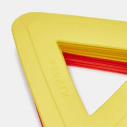 Kipsta DISQUE PLAT X12 ORANGE/JAUNE -Balle Jeux Vêtements Magasin disque plat x12 orangejaune 3