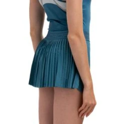 Jupe De Padel Drop Shot Frida Pour Femmes En Bleu -Balle Jeux Vêtements Magasin jupe de padel drop shot frida pour femmes en bleu 3