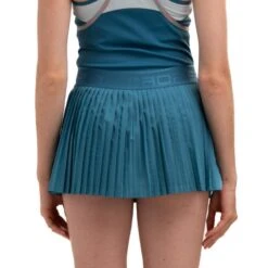 Jupe De Padel Drop Shot Frida Pour Femmes En Bleu -Balle Jeux Vêtements Magasin jupe de padel drop shot frida pour femmes en bleu 4