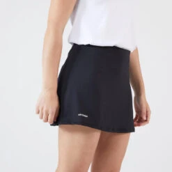 Artengo Jupe Tennis Dry Femme - Essentiel 100 Noir