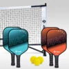Lot 4 Raquettes Pickleball Smart & Fun, 2 Balles Et Filet