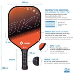 Lot 4 Raquettes Pickleball Smart & Fun, 2 Balles Et Filet 9 Lot 4 Raquettes Pickleball Smart & Fun, 2 Balles Et Filet -Balle Jeux Vêtements Magasin lot 4 raquettes pickleball smart and fun 2 balles et filet 4