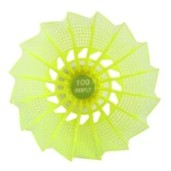 Lot De 6 Volants De Badminton En Plastique PSC 100 Medium - Jaune -Balle Jeux Vêtements Magasin lot de 6 volants de badminton en plastique psc 100 medium jaune 7