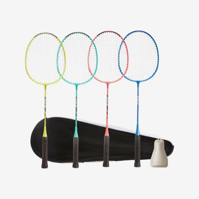 Lot Pour Famille De 4 Raquettes De Badminton Pour Adulte Fun BR130 2 Lot Pour Famille De 4 Raquettes De Badminton Pour Adulte Fun BR130 – Image 2