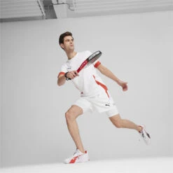 Maillot De Padel Individual PUMA White -Balle Jeux Vêtements Magasin maillot de padel individual puma white 4