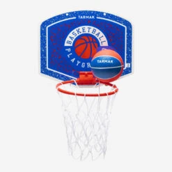 Mini Panier De Basket Enfant/adulte SK100 Playground Blue Blanc Rouge