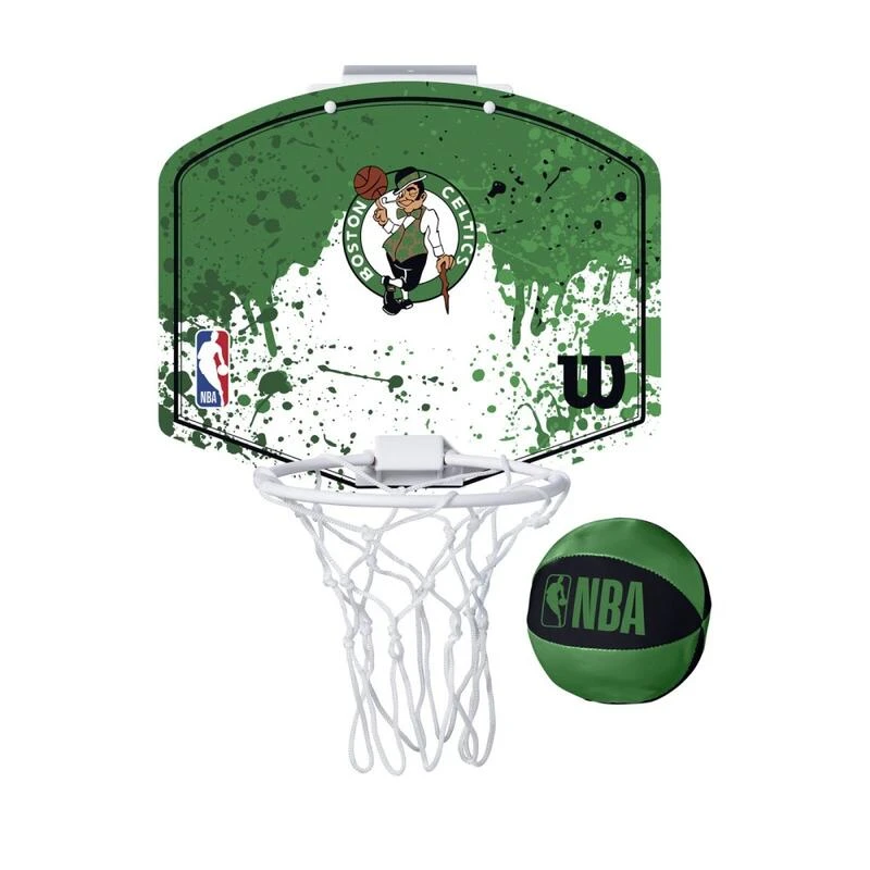 Mini Panier De Basketball Wilson NBA Des Boston CELTICS 1 Mini Panier De Basketball Wilson NBA Des Boston CELTICS