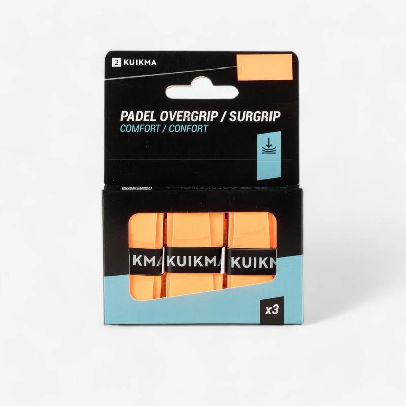 PADEL OVERGRIP CONFORT X3 ORANGE 1 PADEL OVERGRIP CONFORT X3 ORANGE