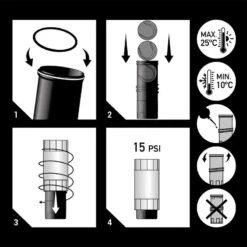 PADEL PRESSURISATEUR PP 500 VERT -Balle Jeux Vêtements Magasin padel pressurisateur pp 500 vert 5