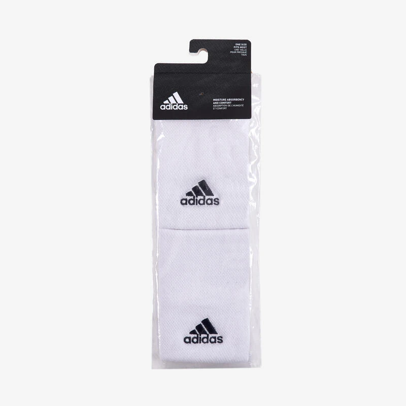 POIGNET LONG TENNIS ADIDAS BLANC 3 POIGNET LONG TENNIS ADIDAS BLANC – Image 3