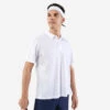 Artengo Polo De Tennis Manches Courtes Homme - Essential Blanc