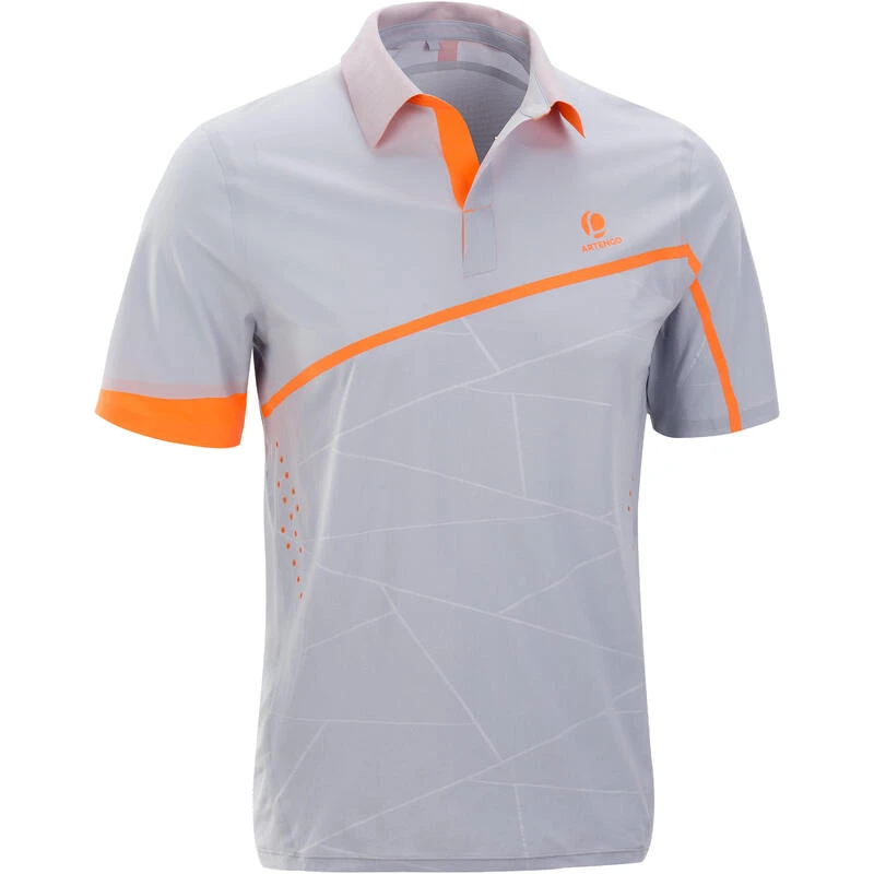 Artengo POLO HOMME 990 GRIS TENNIS BADMINTON PADEL PING PONG SQUASH 1 Artengo POLO HOMME 990 GRIS TENNIS BADMINTON PADEL PING PONG SQUASH