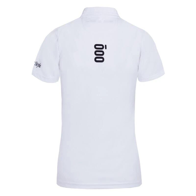 Polo Technique T-Shirt Technique Pour Femmes Blanc White Crew Mooquer 2 Polo Technique T-Shirt Technique Pour Femmes Blanc White Crew Mooquer – Image 2