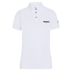 Polo Technique T-Shirt Technique Pour Femmes Blanc White Crew Mooquer