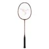 Raquette De Badminton Adulte BR 990 P Tige Rigide - Rouge/Orange