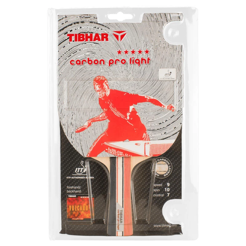 RAQUETTE DE TENNIS DE TABLE EN CLUB CARBON PRO LIGHT 5* 2 RAQUETTE DE TENNIS DE TABLE EN CLUB CARBON PRO LIGHT 5* – Image 2