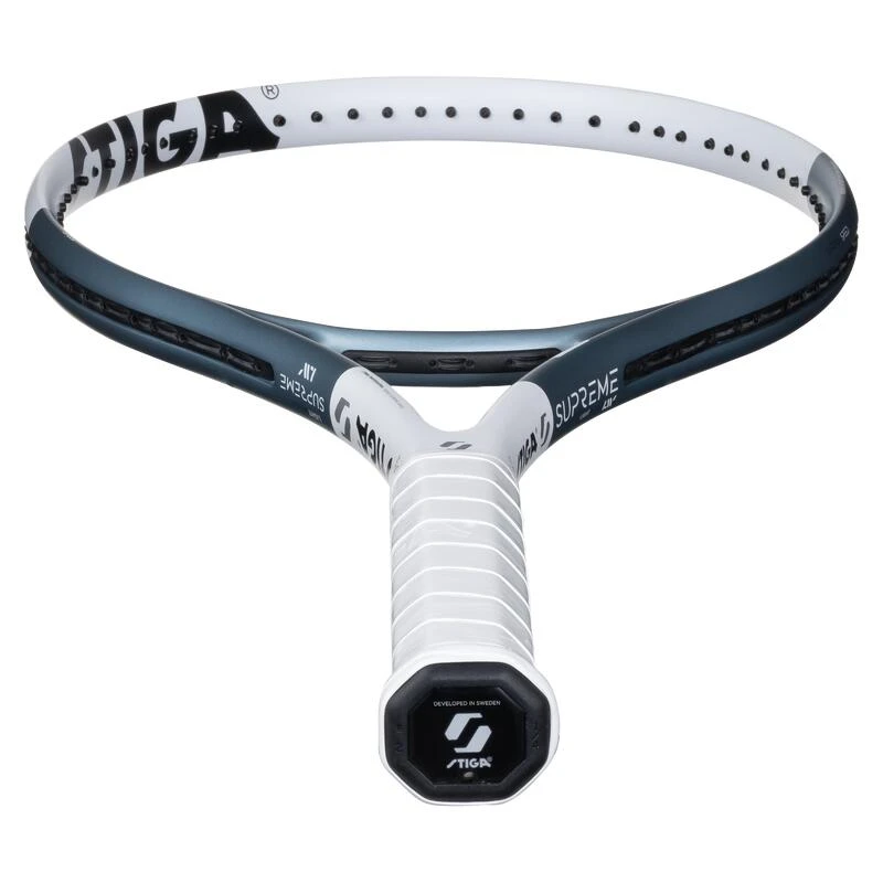 Stiga Raquette De Tennis Supreme LW Blanc/Bleu Non Cordée 3 3 Stiga Raquette De Tennis Supreme LW Blanc/Bleu Non Cordée 3 – Image 3